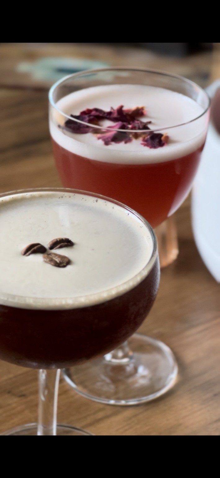 Espresso martini and signature drinks — private event